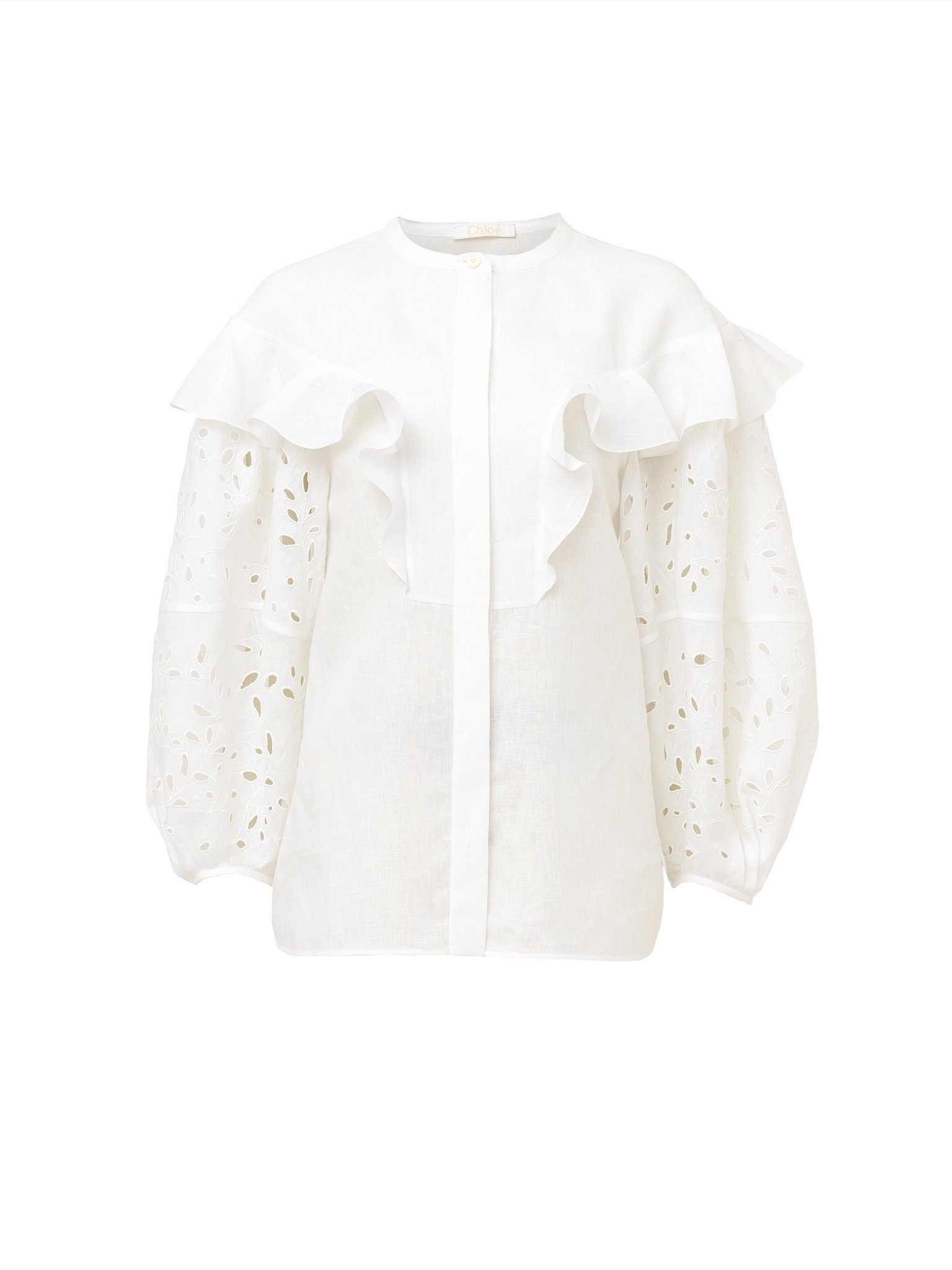 RUFFLED BLOUSE - 1