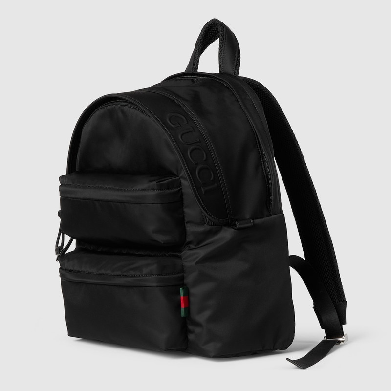 GUCCI Medium backpack with Gucci logo outlook