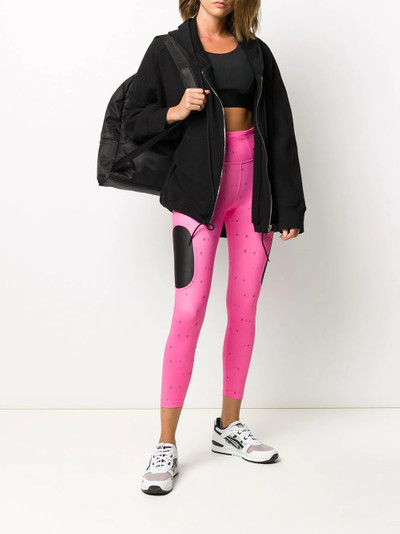 Nike monogram pattern leggings outlook