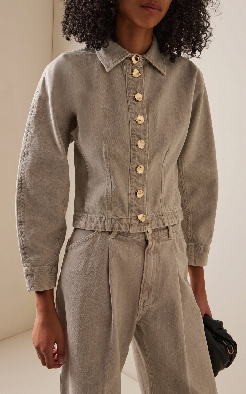 RÙADH Exclusive The Fionn Denim Jacket grey outlook