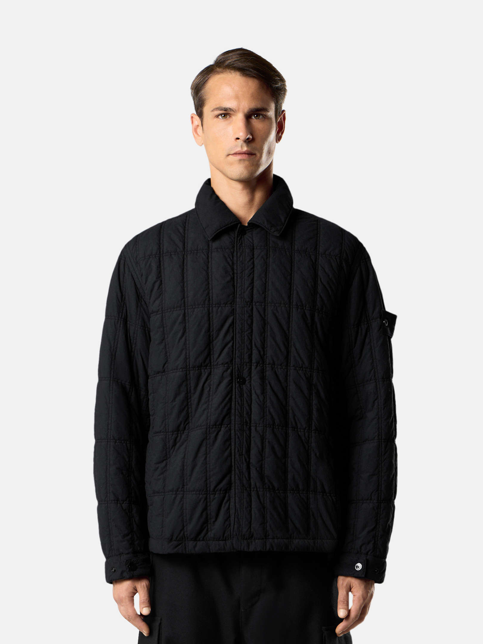 4100099 NYLON SMERIGLIATO_STONE ISLAND GHOST - 2