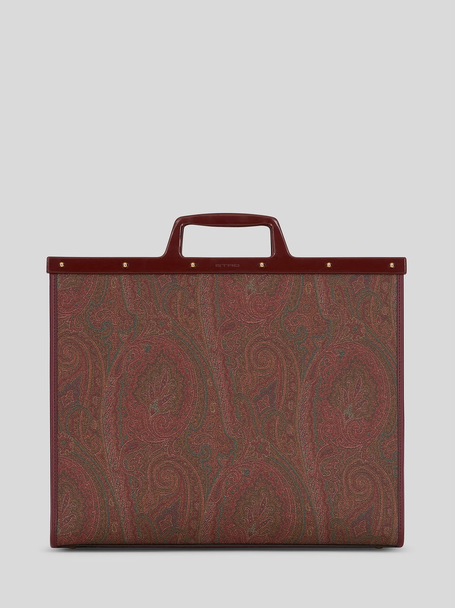 LARGE LOVE TROTTER PAISLEY BAG - 3