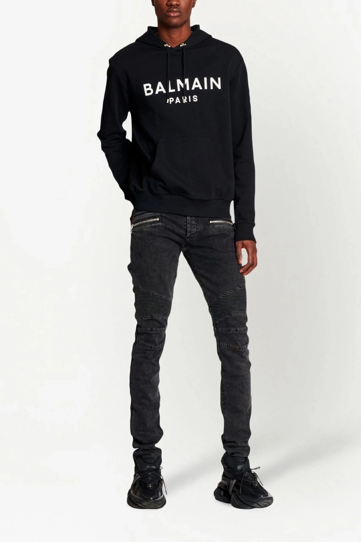 Logo print hoodie - 2