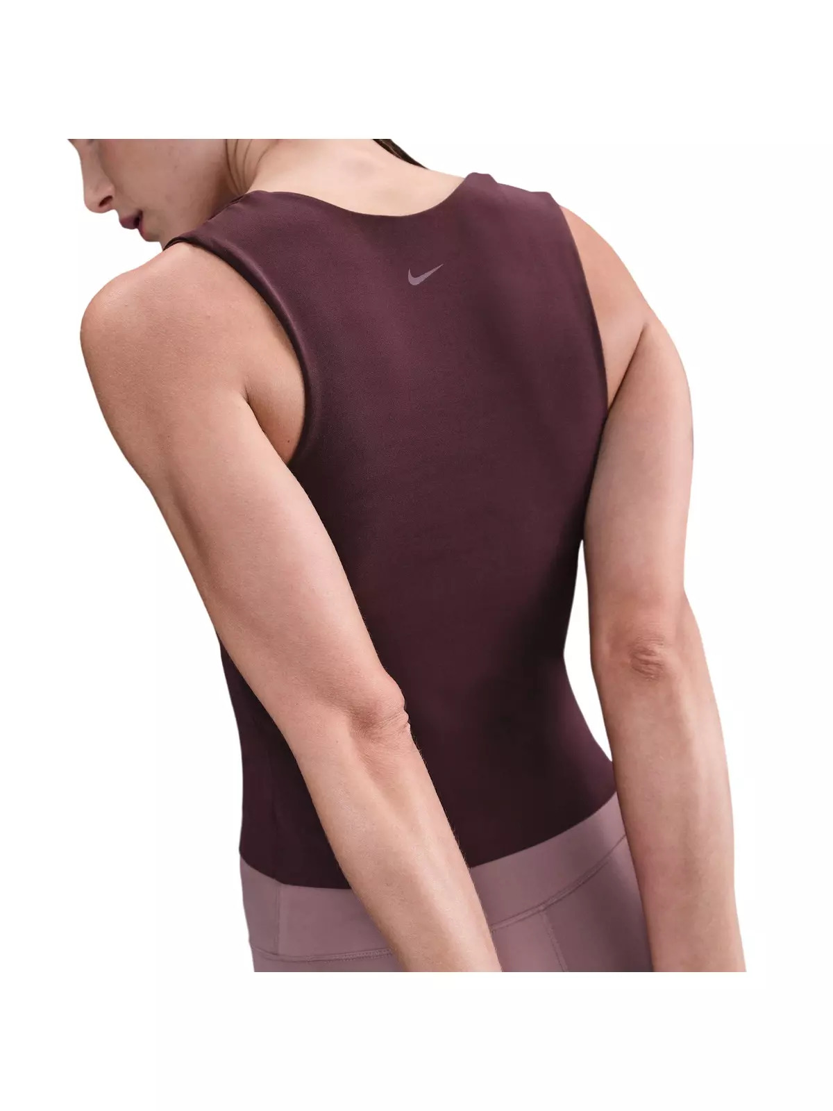 Women's Zenvy Dri-FIT Tank Top -Burgundy - 2