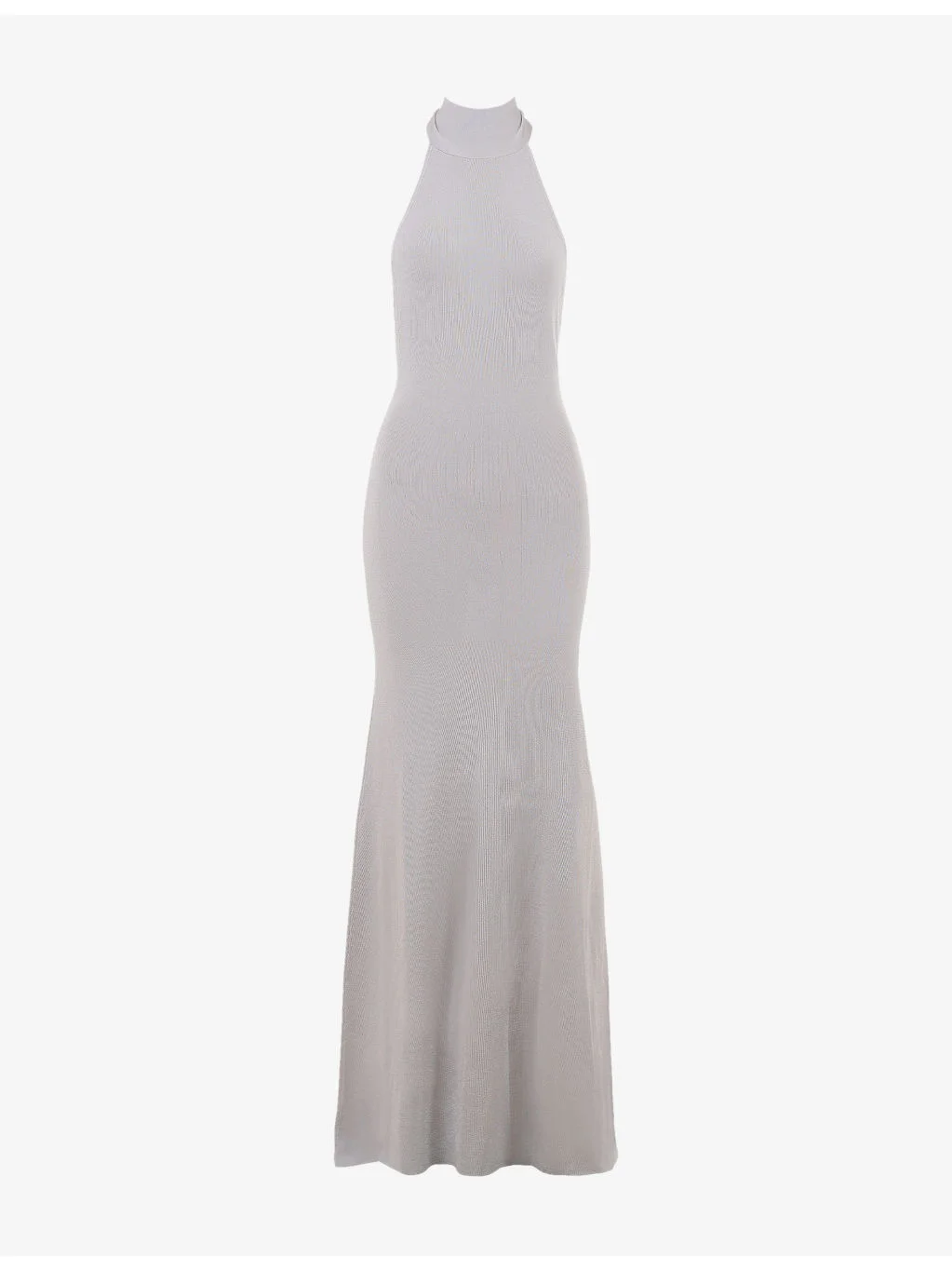 Nova Halterneck Knitted Maxi Dress - 1