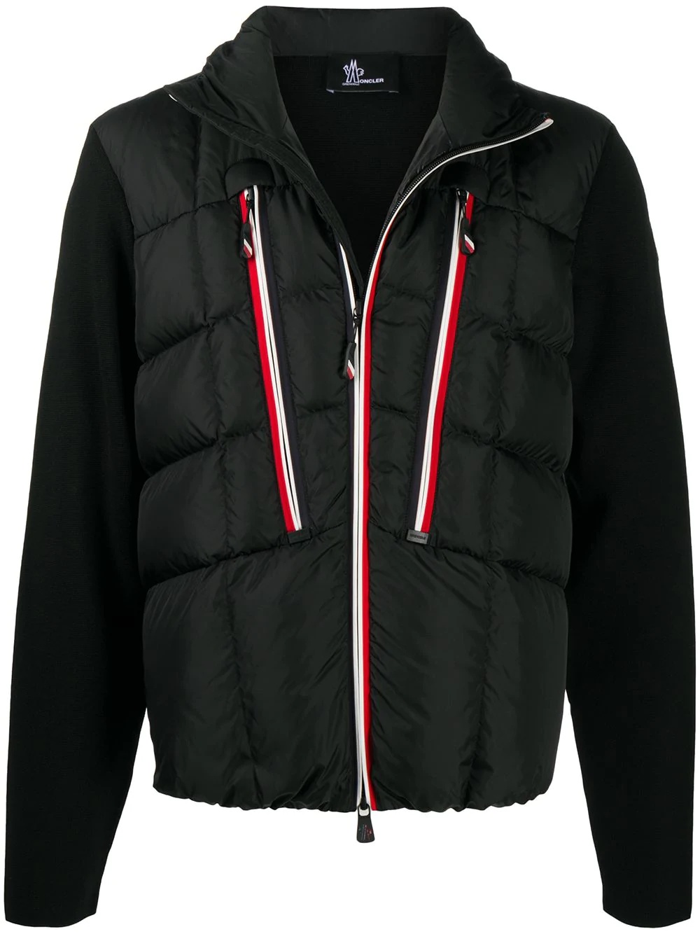 high-neck padded down jacket - 1