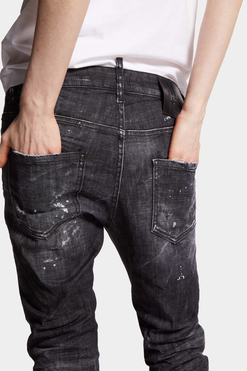 BLACK CLOUD WASH COOL GIRL JEANS - 5