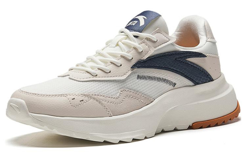 ANTA (WMNS) ANTA Running Series Sneakers 'Beige White Black' 922348812-1 outlook
