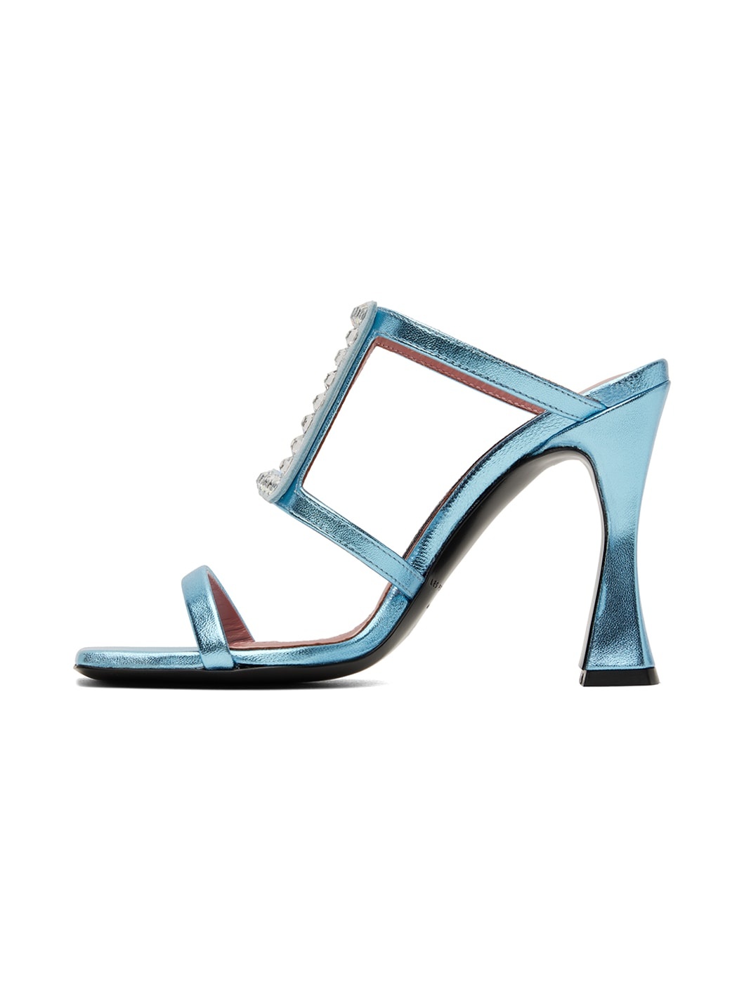 Blue Hoya Heeled Sandals - 3