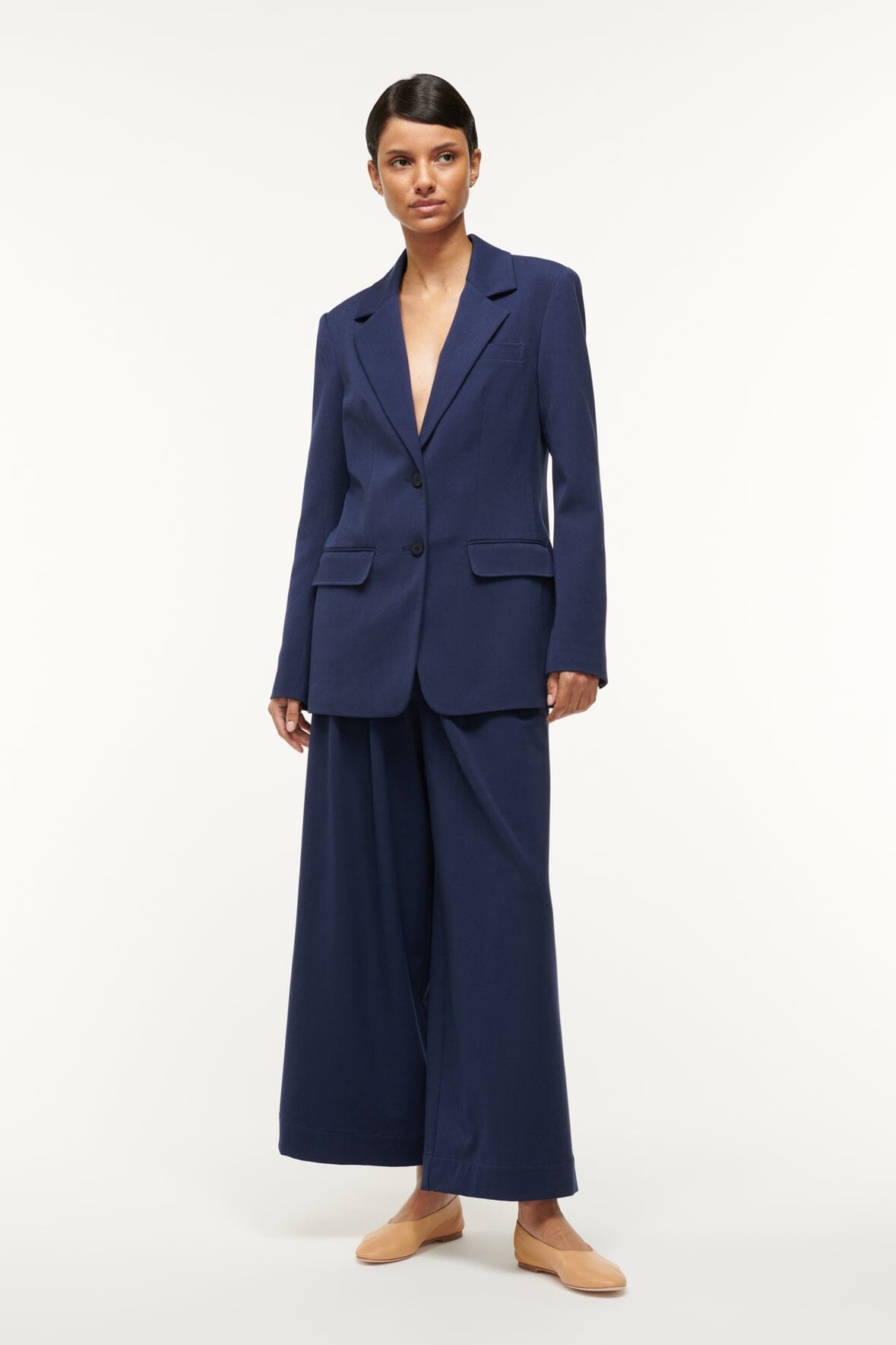 STAUD CITY BLAZER NAVY - 3