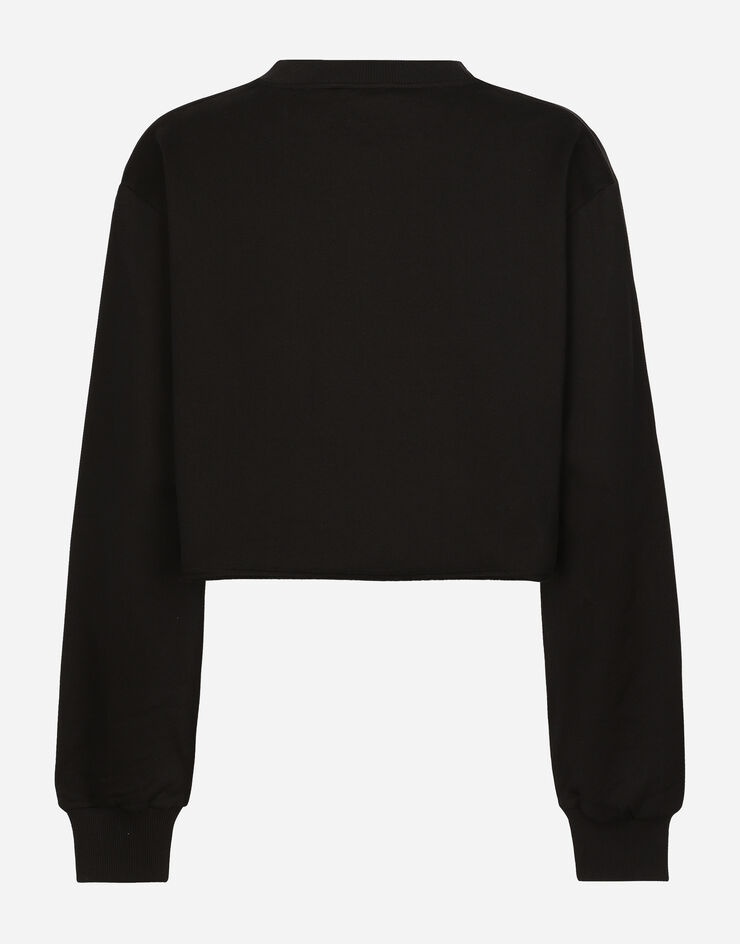 Jersey sweatshirt with Dolce&Gabbana print - 2