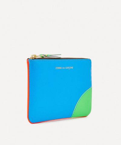 Comme Des Garçons Leather Super Fluo Wallet outlook