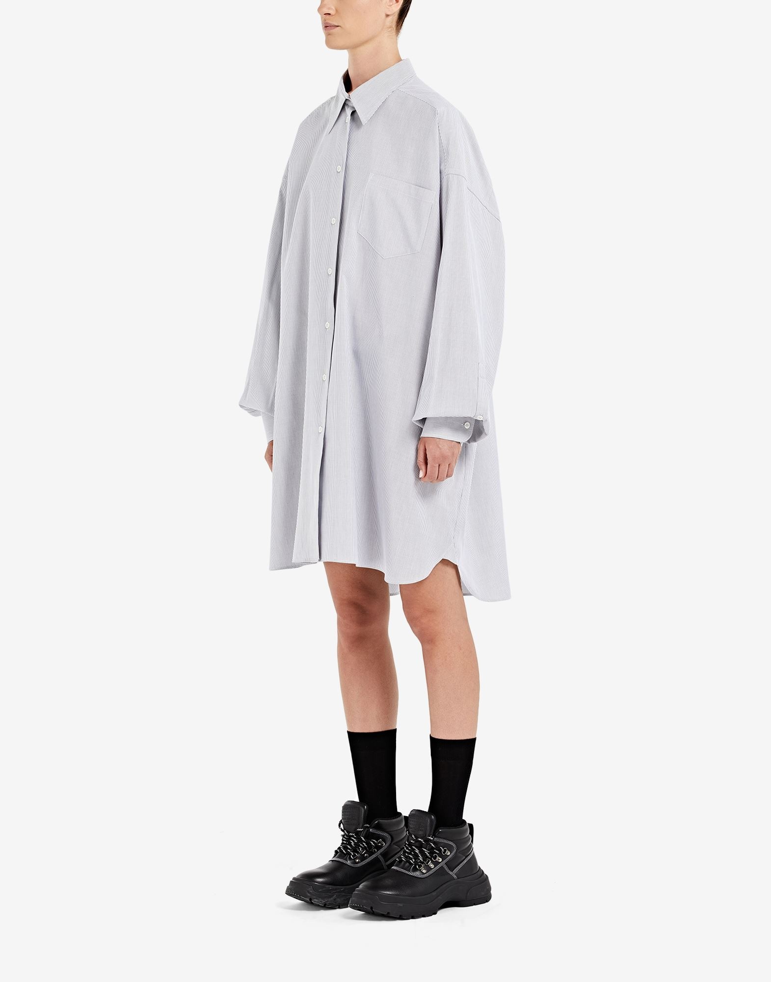 Cotton shirt dress - 5