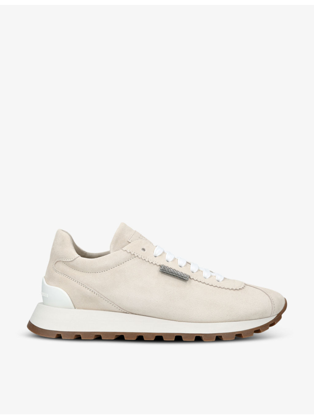 Runner suede low-top trainers - 1