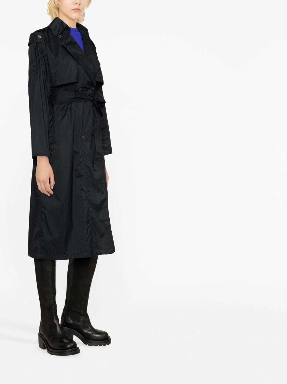 Deva belted trench coat - 3