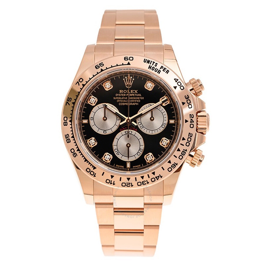 Rolex Daytona Chronograph Automatic Diamond Black Dial Men's Watch 126505-0002 - 2