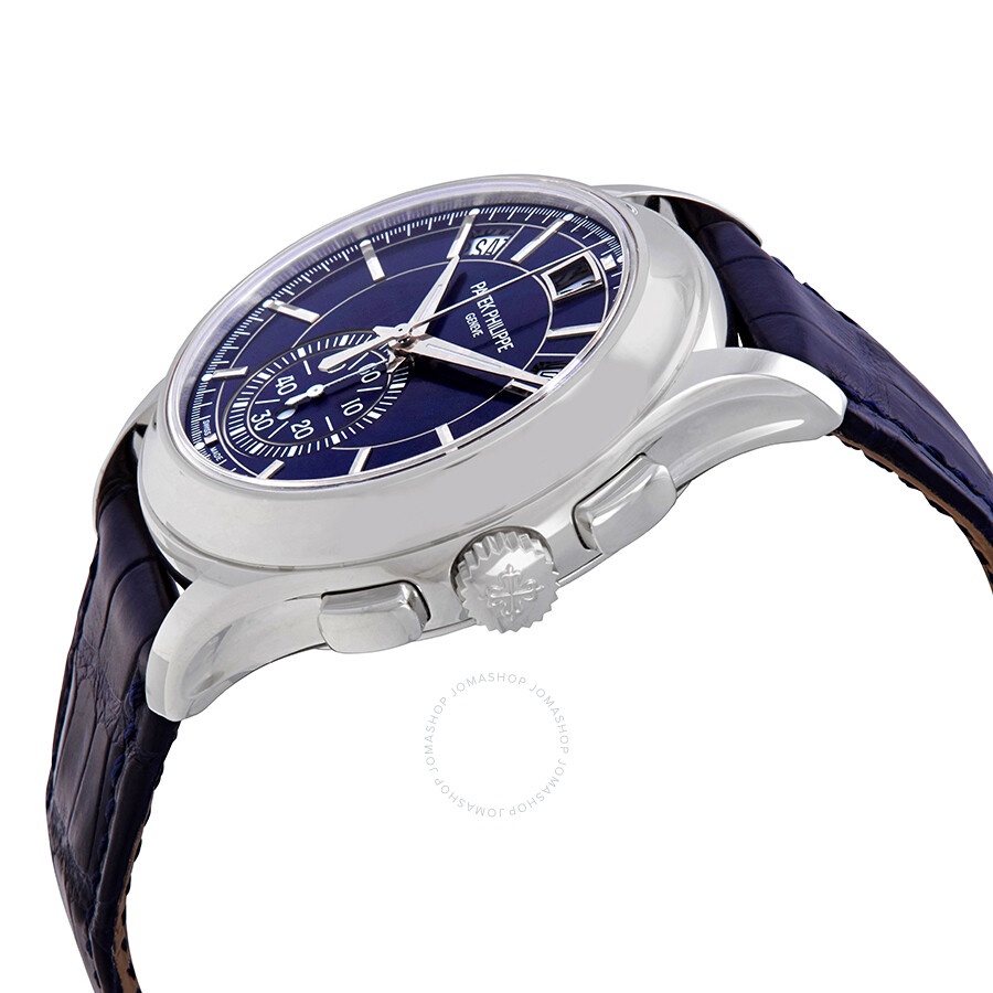 Patek Philippe Complications Blue Dial Annual Calendar Platinum Men's Watch 5905P-001 - 2