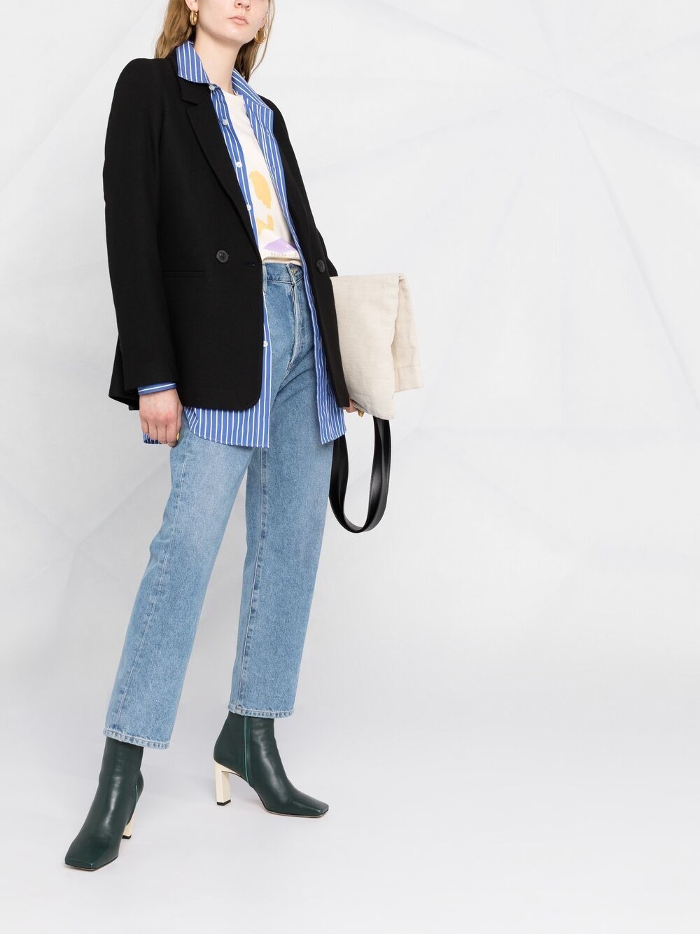 Kaia double-breasted blazer - 6