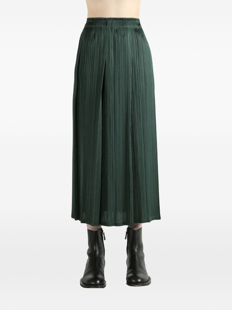 Pleats Please Issey Miyake pleated midi skirt outlook