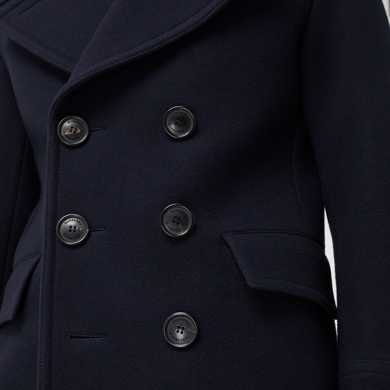 Wool Blend Pea Coat - 6