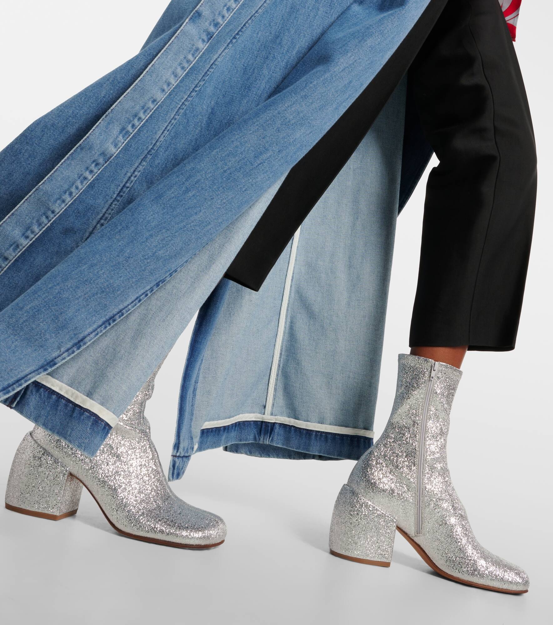 65 embellished ankle boots - 7