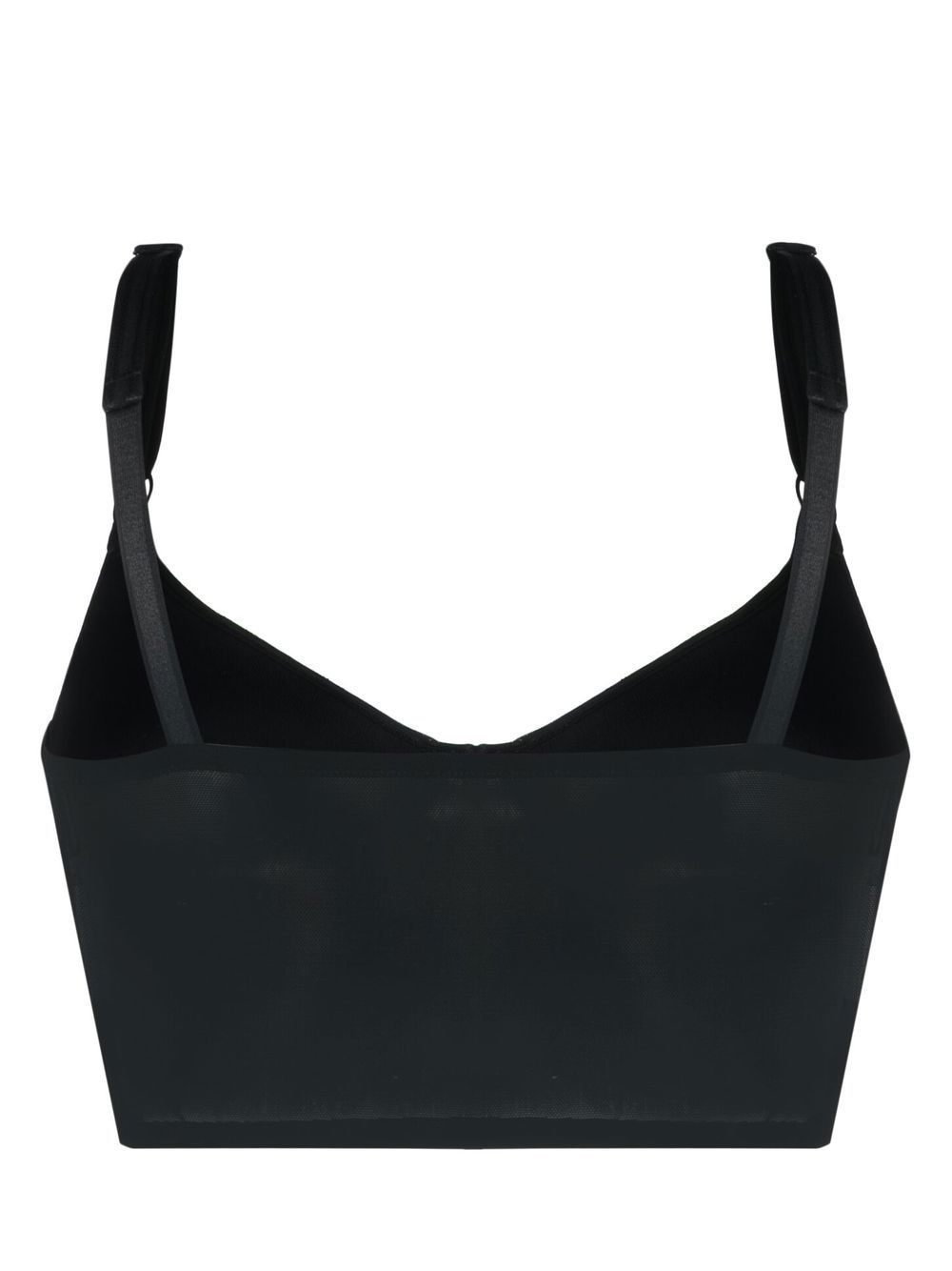 Teddy Bear-button bustier top - 2