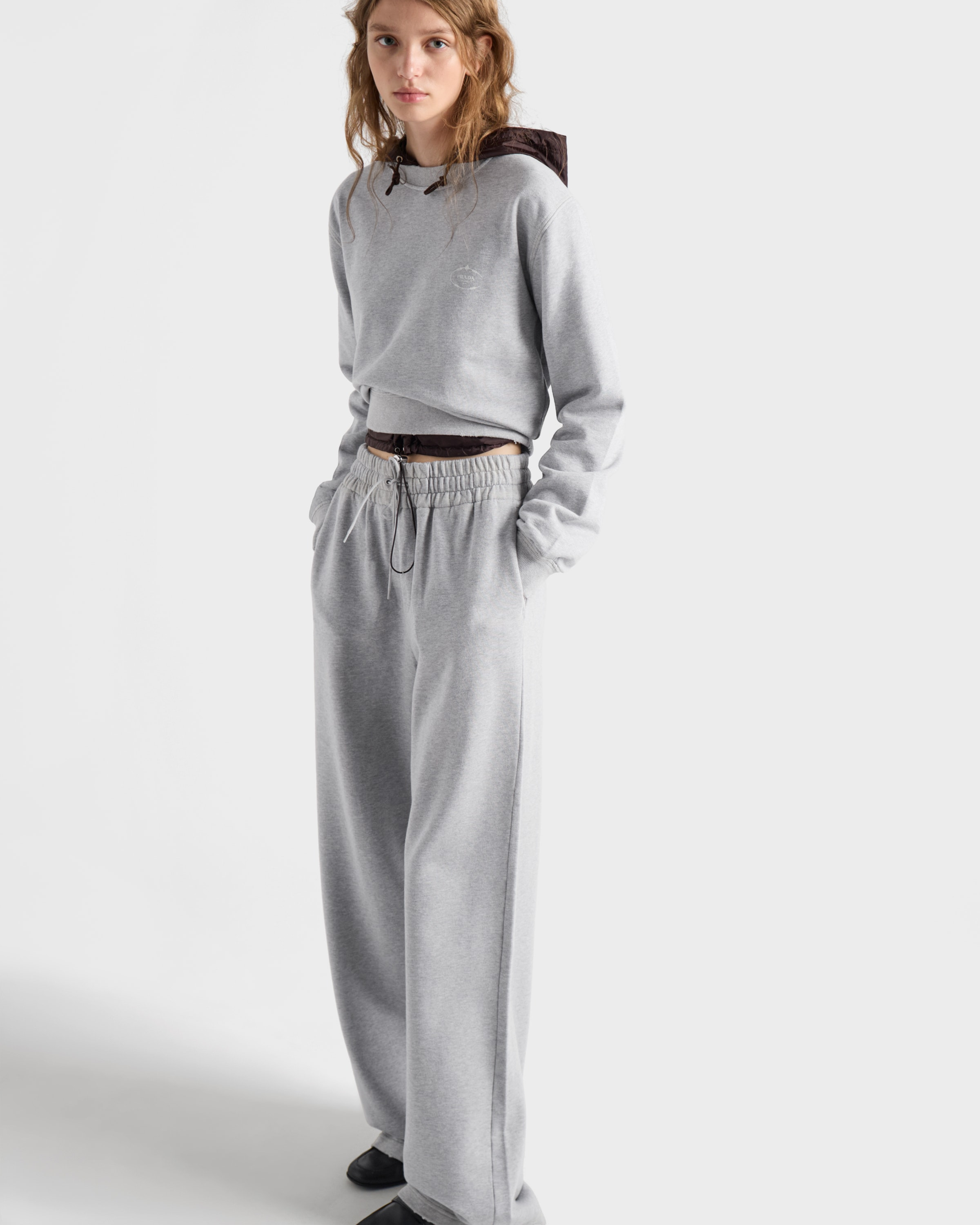 Cotton fleece joggers - 3