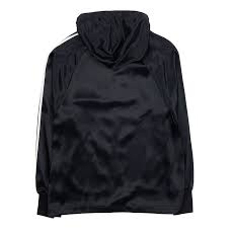 Y-3 (WMNS) adidas x Y-3 Tech Silk Zip Hoodie 'Black White' IQ1798 outlook