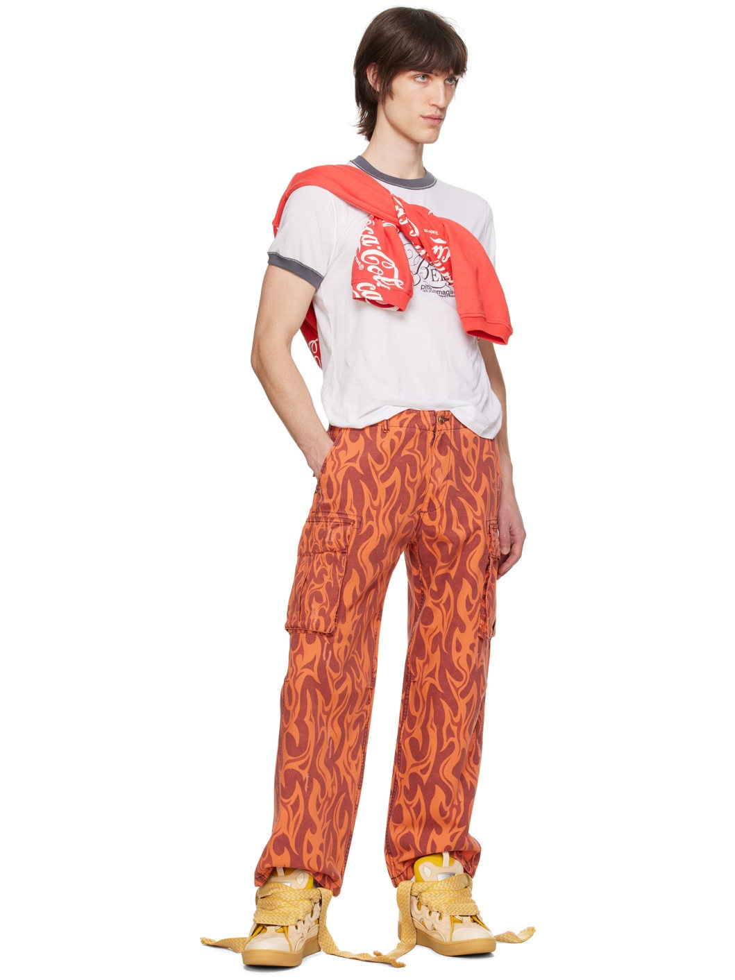 Red Swirl Hoodie - 4