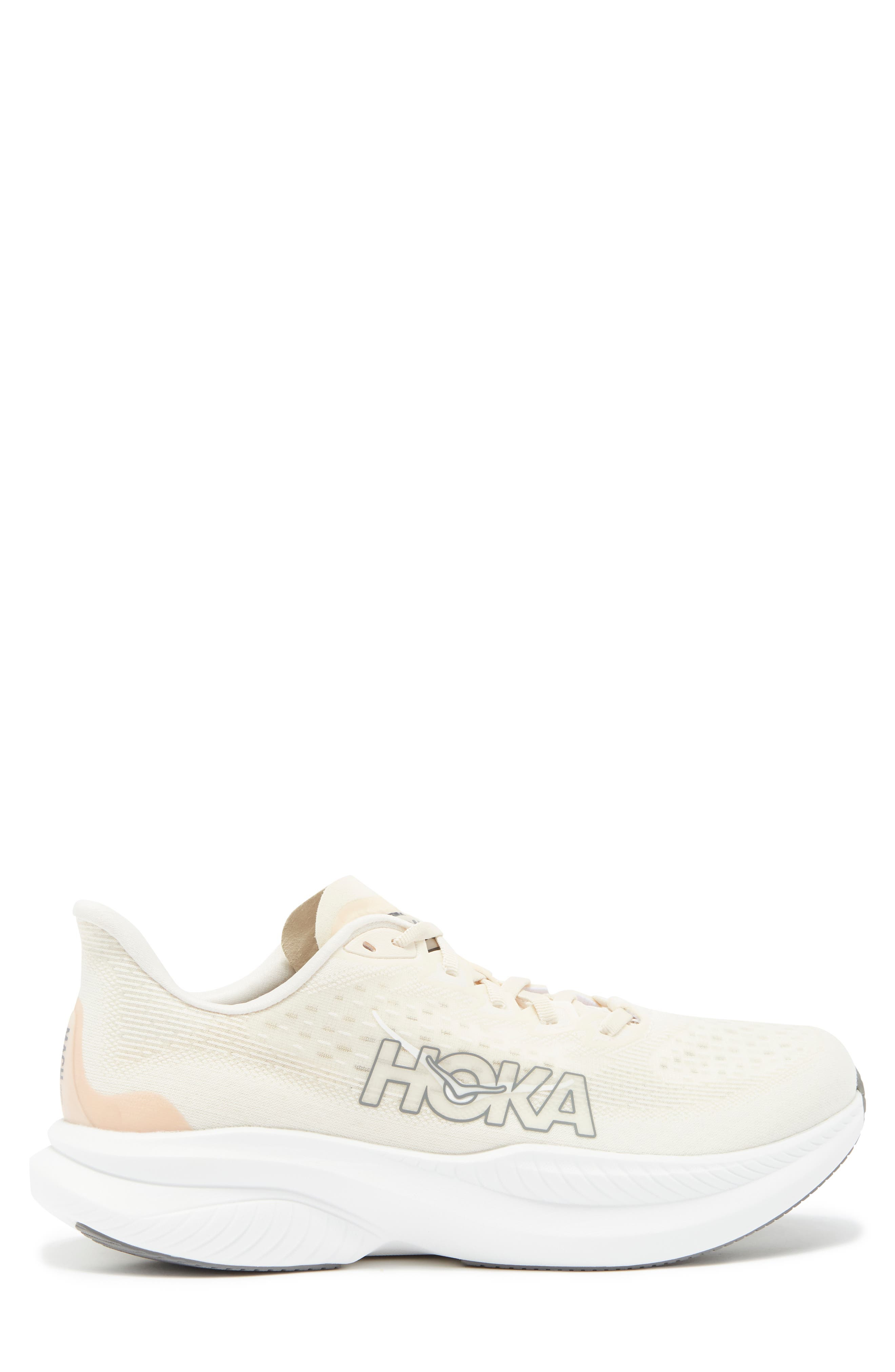 HOKA Mach 6 Running Shoe in Eggnog /Vanilla at Nordstrom - 3