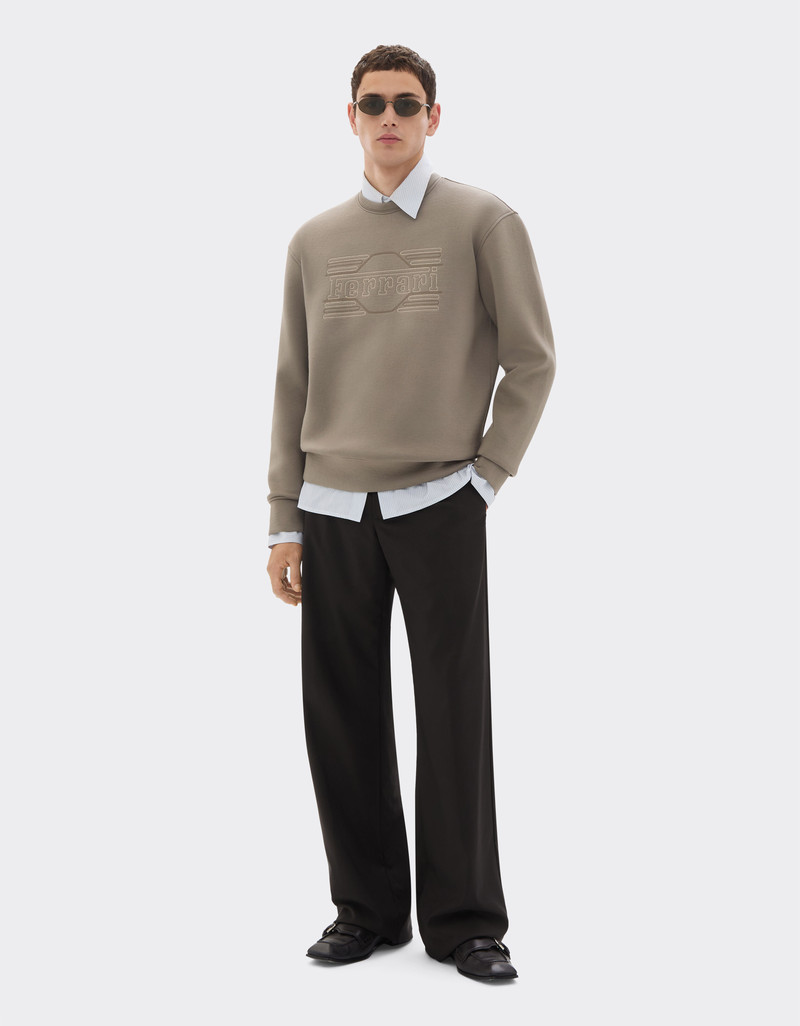 Ferrari Scuba sweatshirt with Ferrari embroidery outlook
