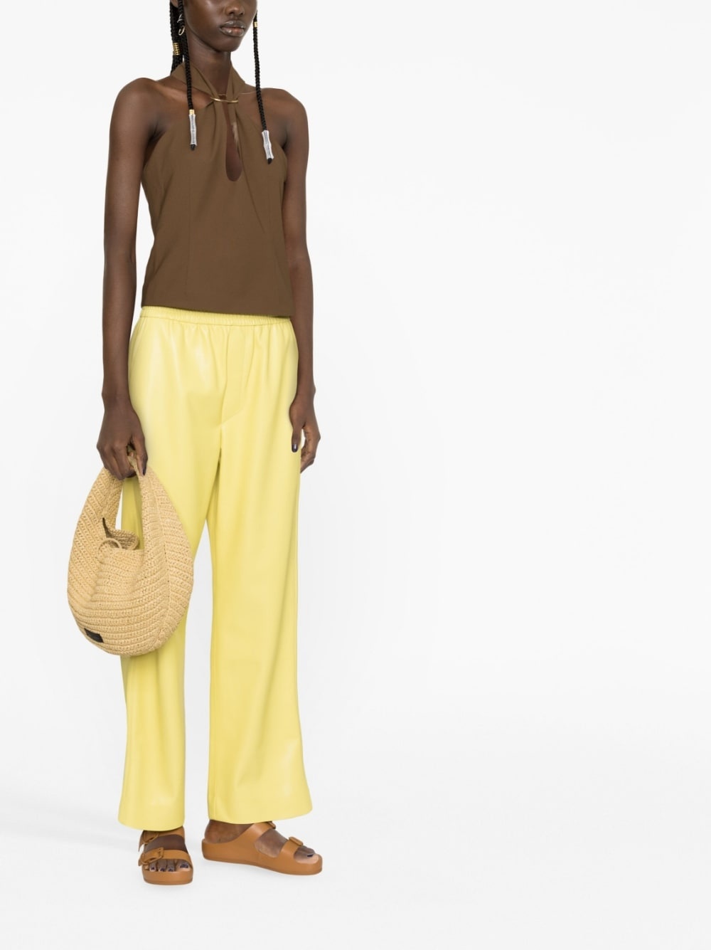 Lorca faux-leather trousers - 2
