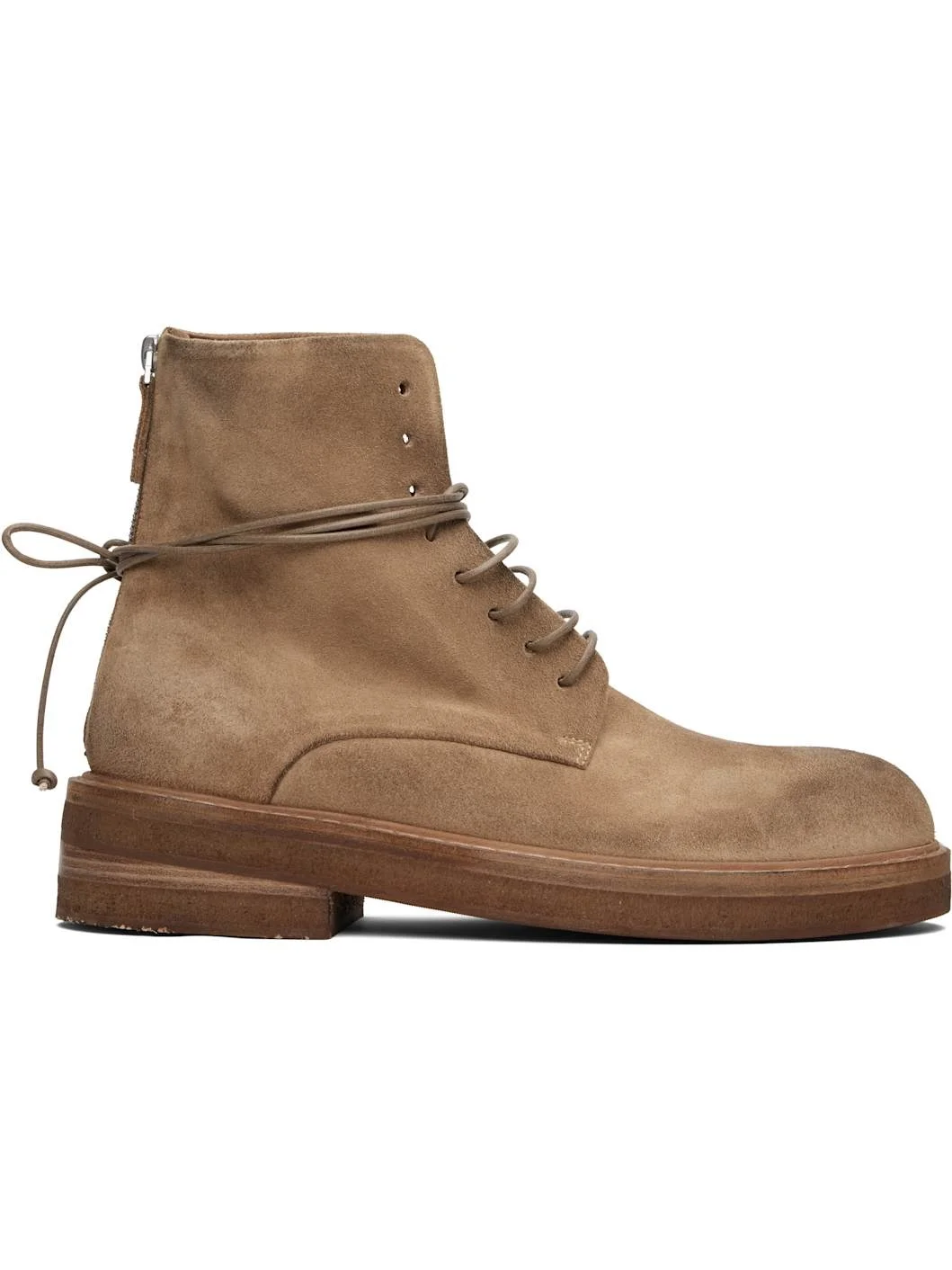 Tan Parrucca Combat Boots - 1