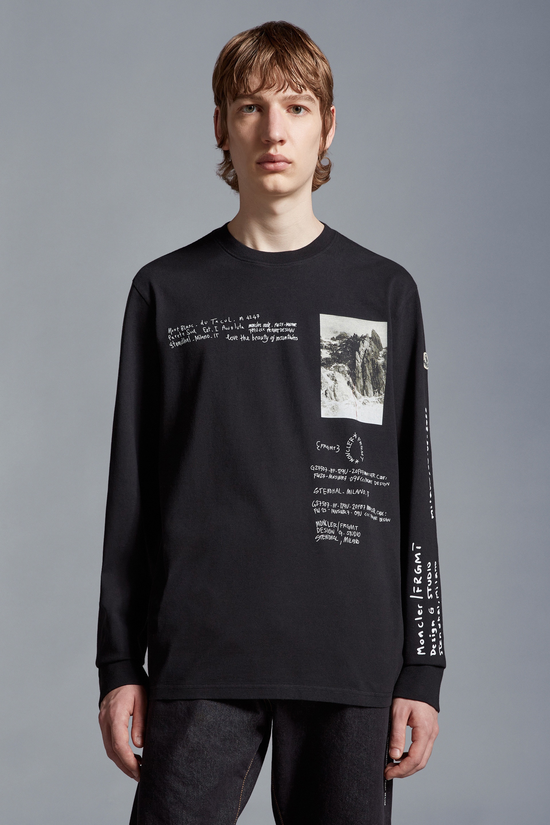 Printed Long Sleeve T-Shirt - 3