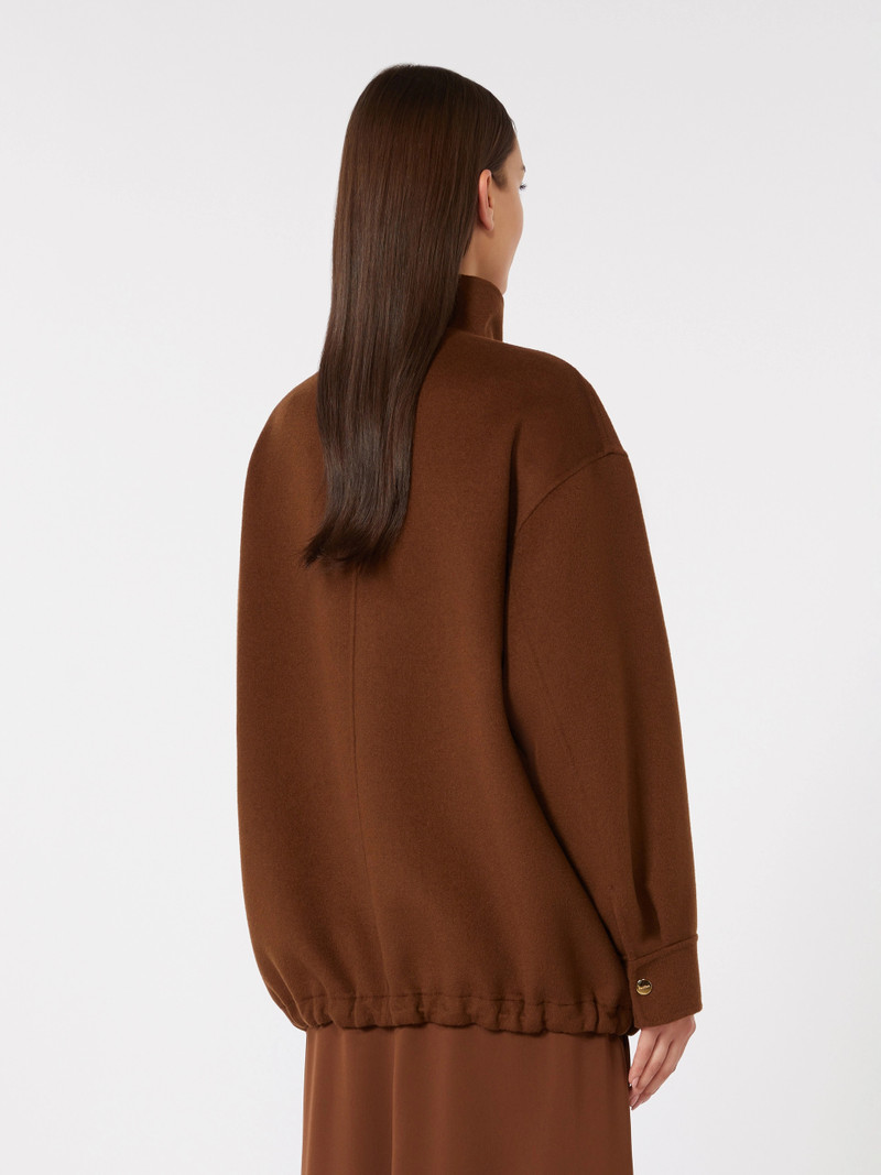 PINO Wool, cashmere and silk coat - CHOCOLATE 4
