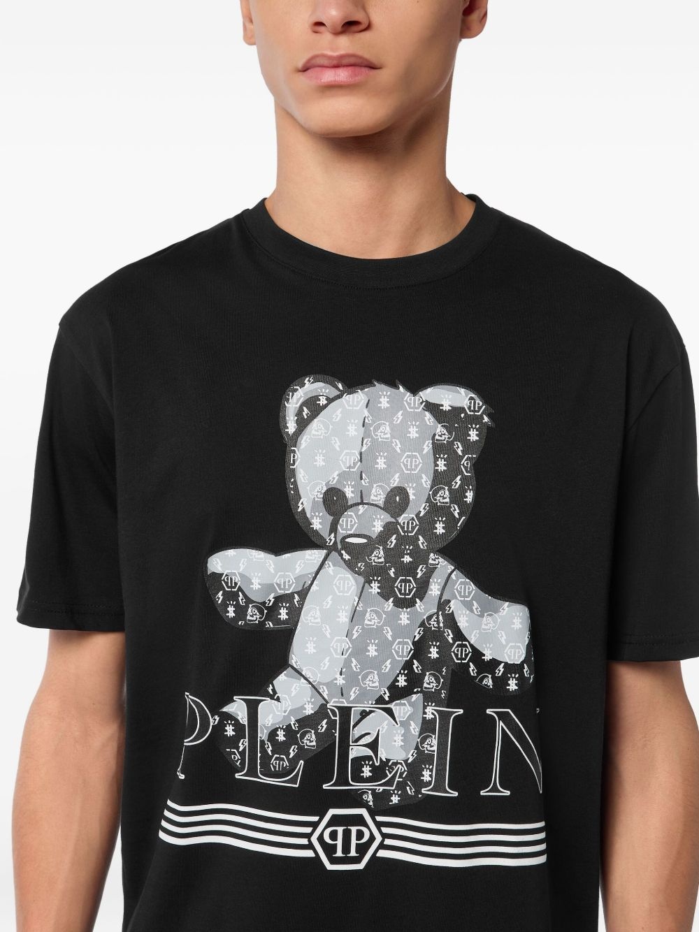 Teddy monogram t-shirt - 4