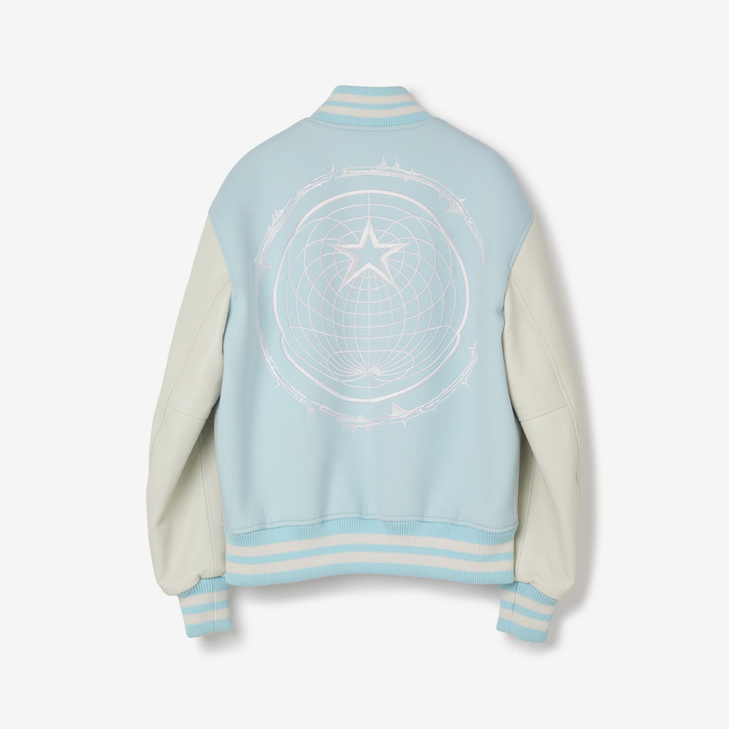 Burberry Globe Graphic Bomber Jacket outlook