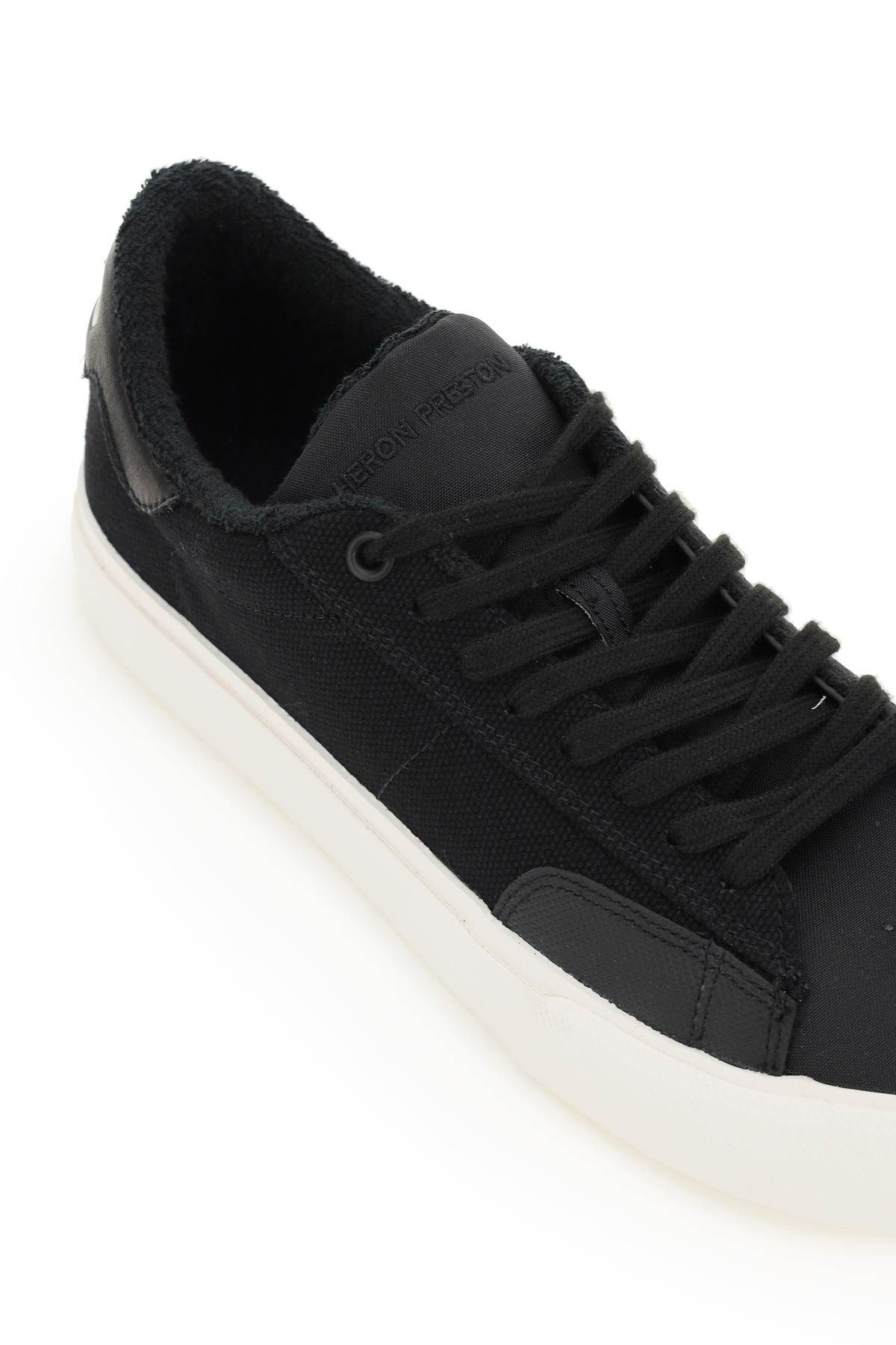 VULCANIZED LOW TOP CANVAS SNEAKERS - 4