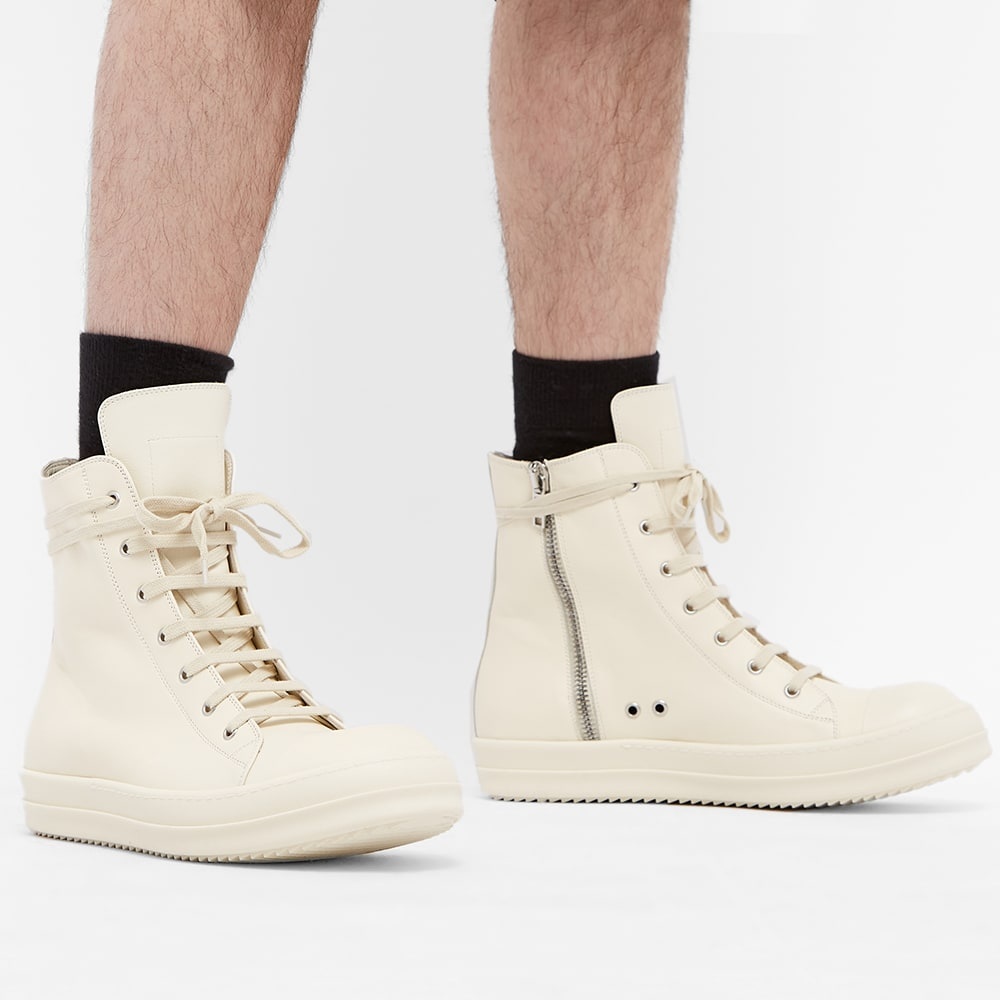 Rick Owens High Top Sneaker - 6