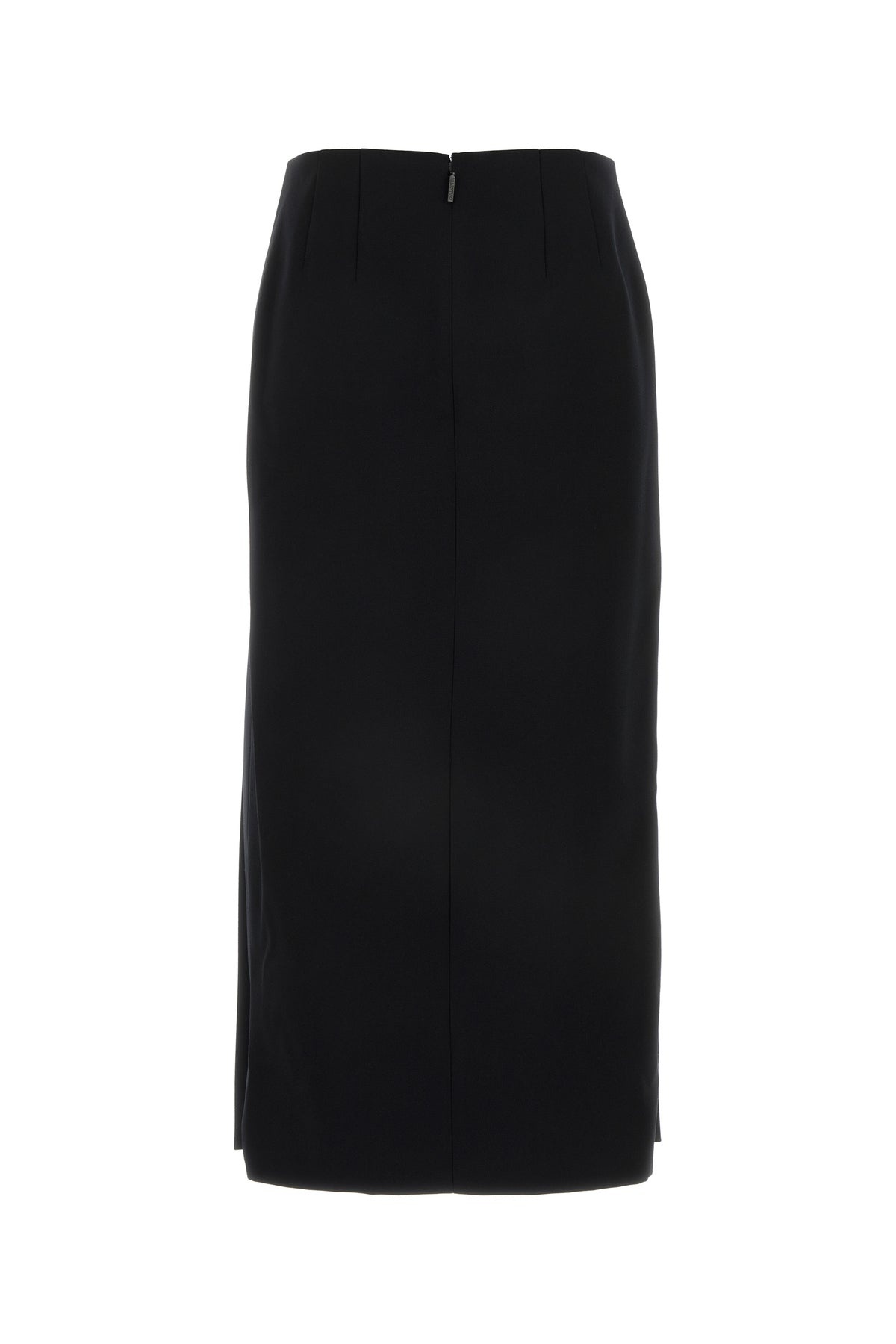 Black wool skirt - 2