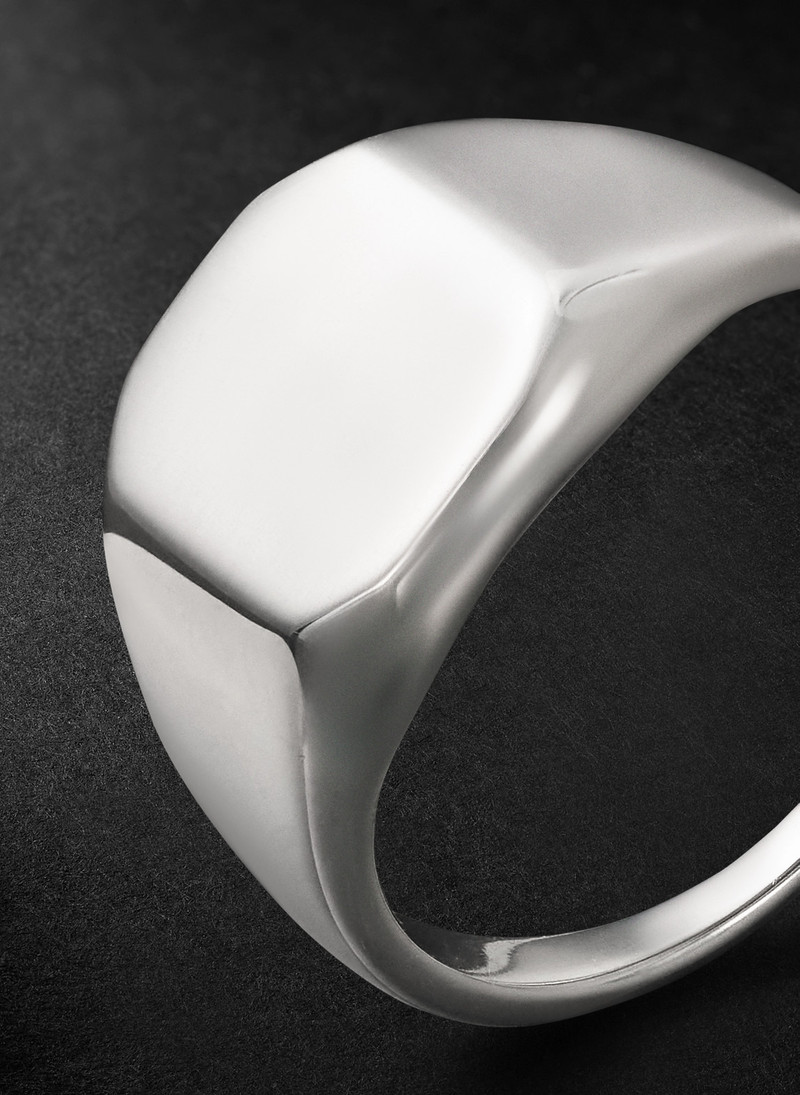 Sterling Silver Signet Ring 4