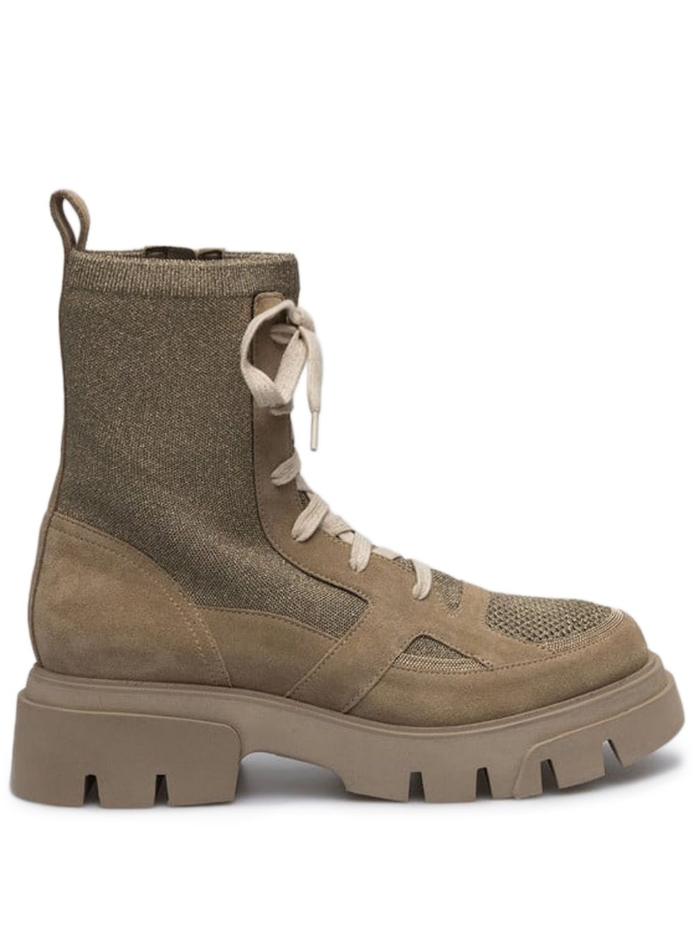lace-up boots - 1