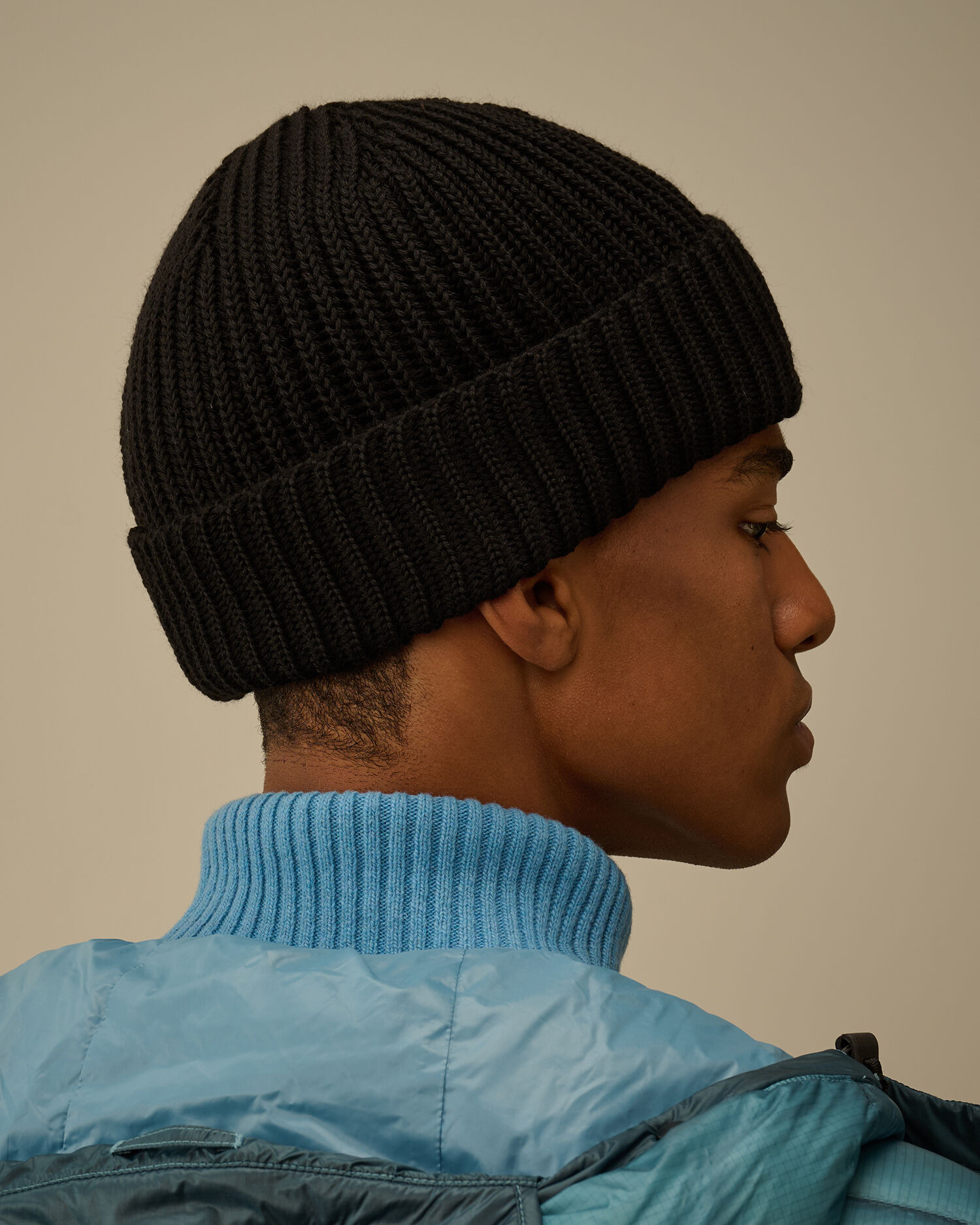 Extrafine Merino Wool Lens Beanie - 3