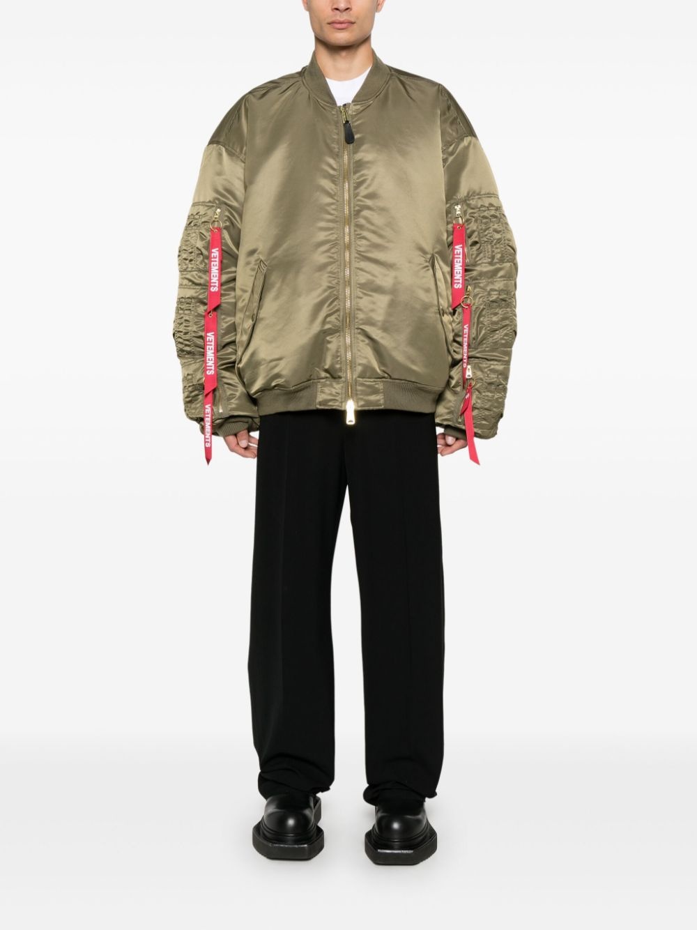cargo bomber jacket - 2