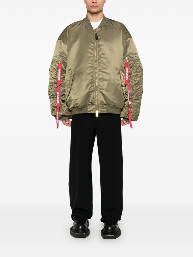 VETEMENTS cargo bomber jacket outlook