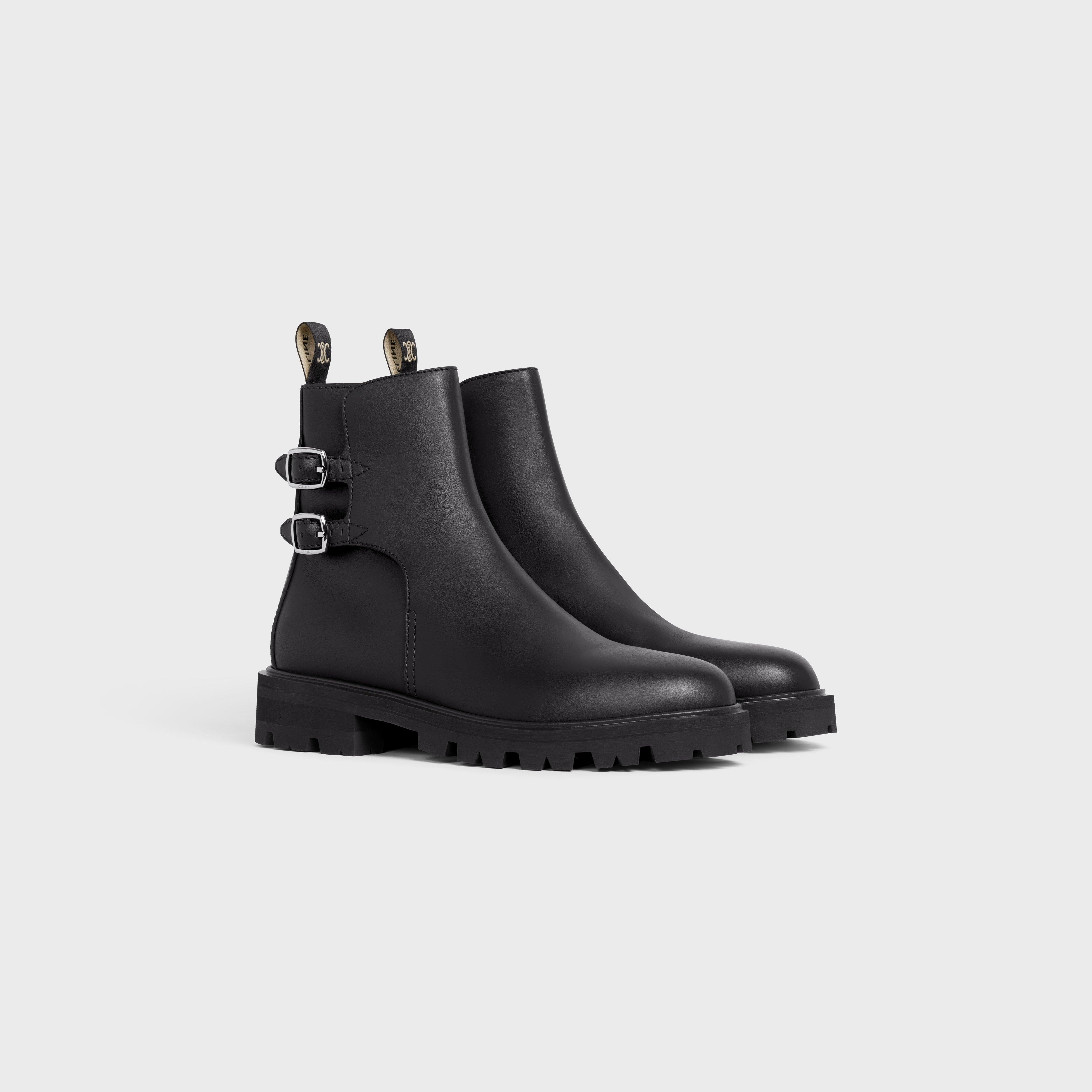 Margaret double buckled boot in Calfskin - 2