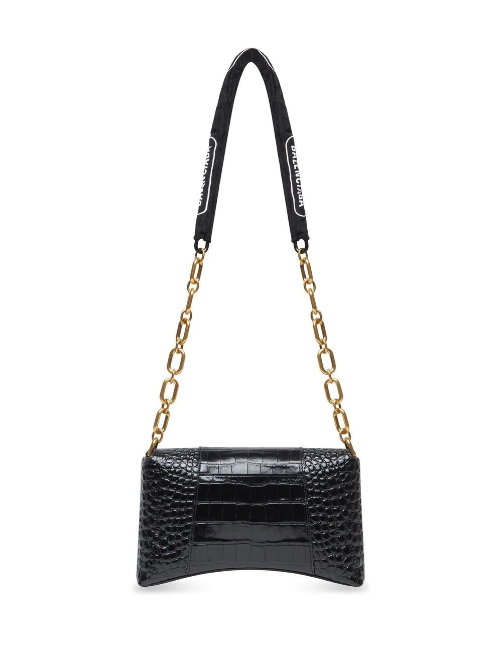 Downtown XS crocodile-embossed shoulder bag - 3