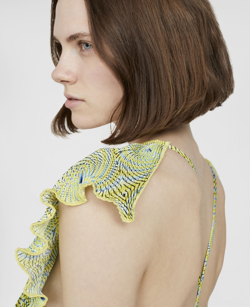 Hallucinogenic Plisse Dress 4