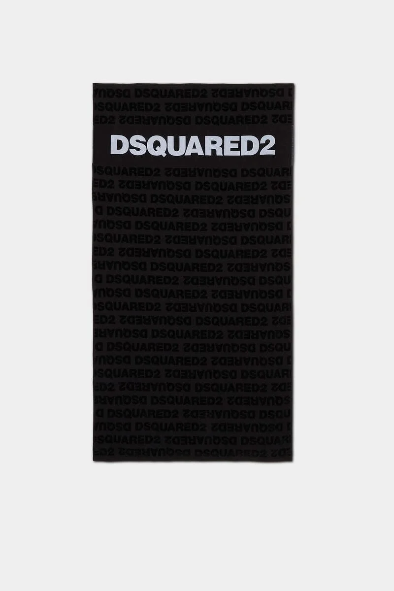 DSQUARED2 LOGO BEACH TOWEL - 1