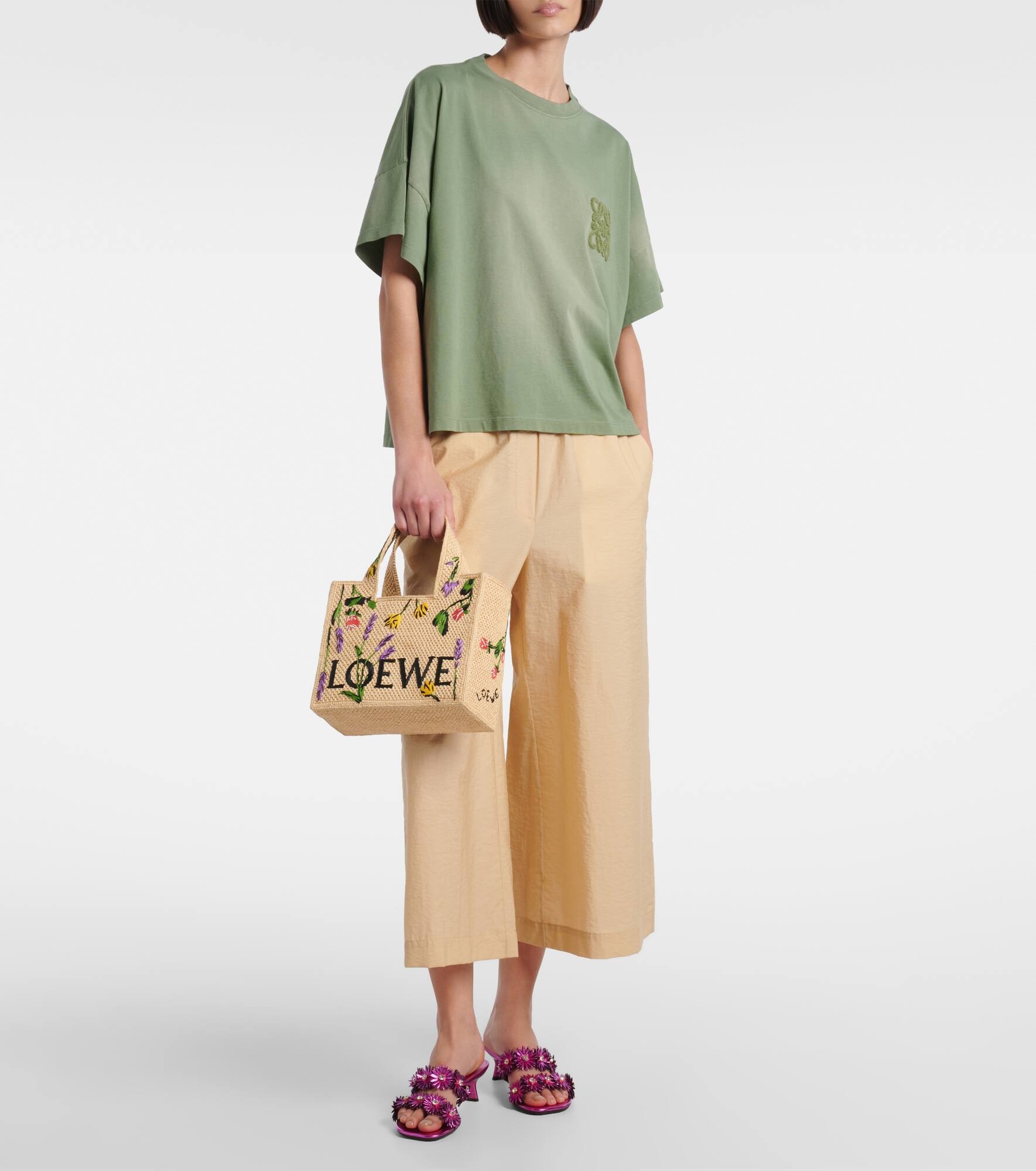 Paula's Ibiza Loewe Font Small tote bag - 5